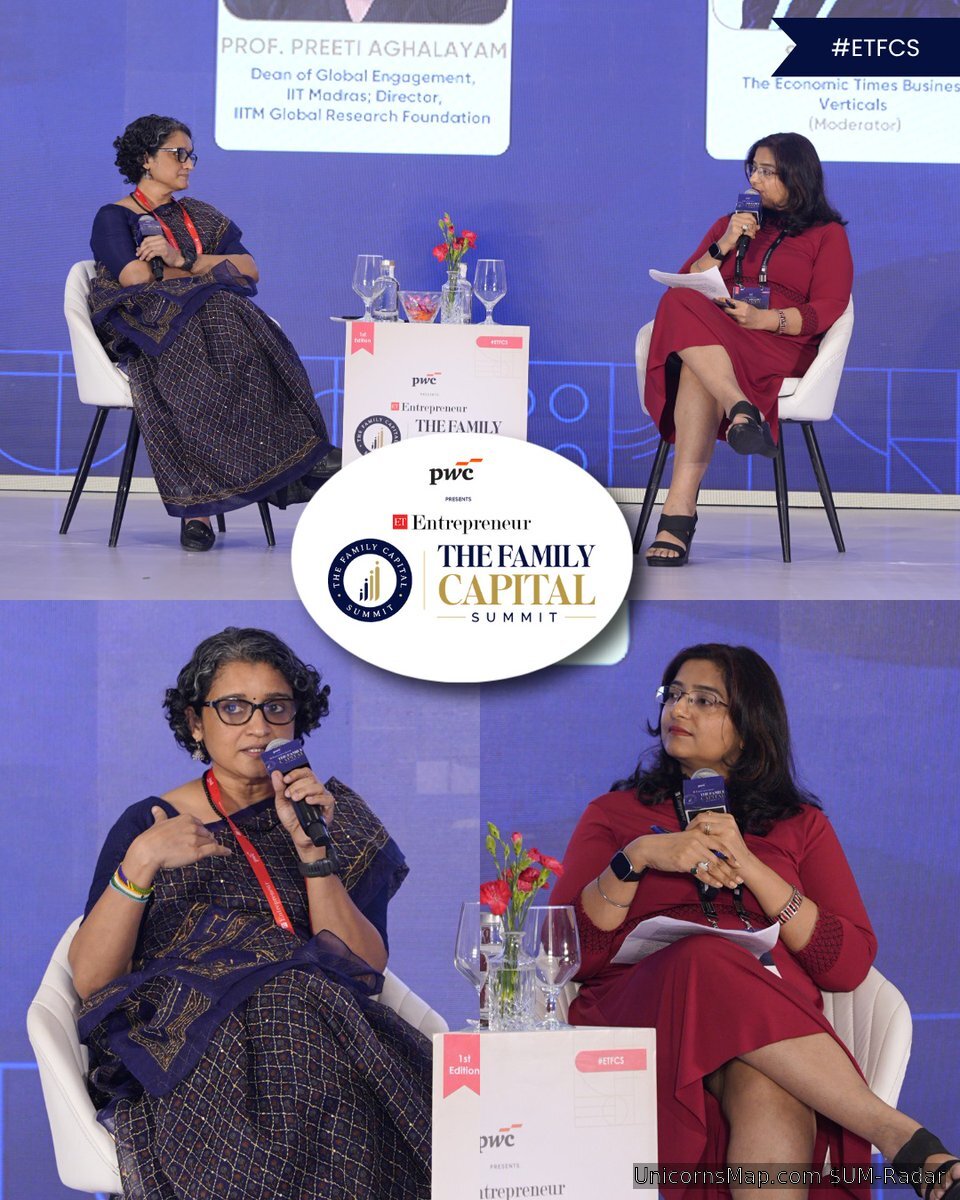 Prof Preeti Aghalayam - IIT Madras / IITM Global Research Foundation (on stage)