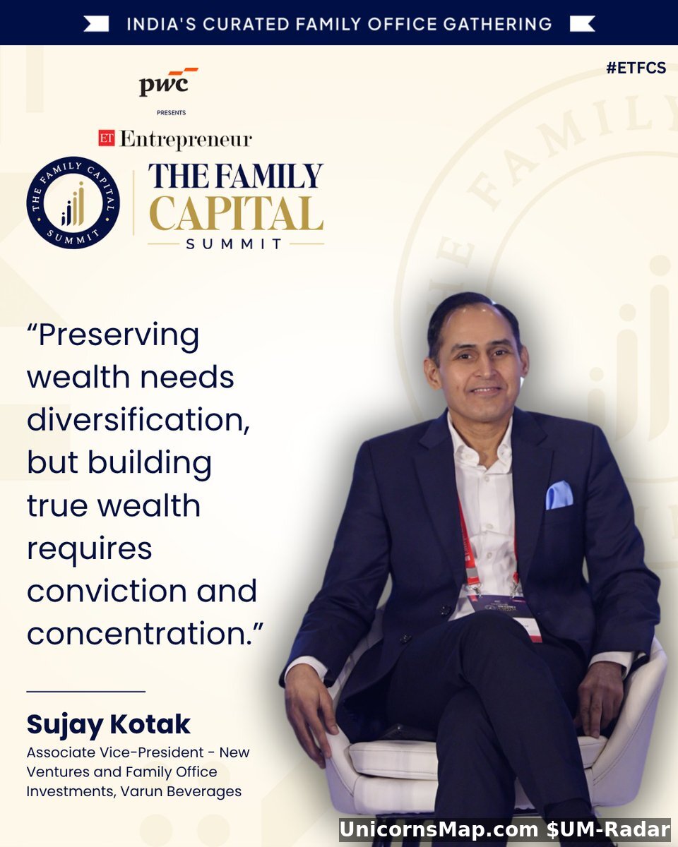Sujay Kotak — Assoc VP New Ventures & Family Office Investments, Varun Beverages (on stage)