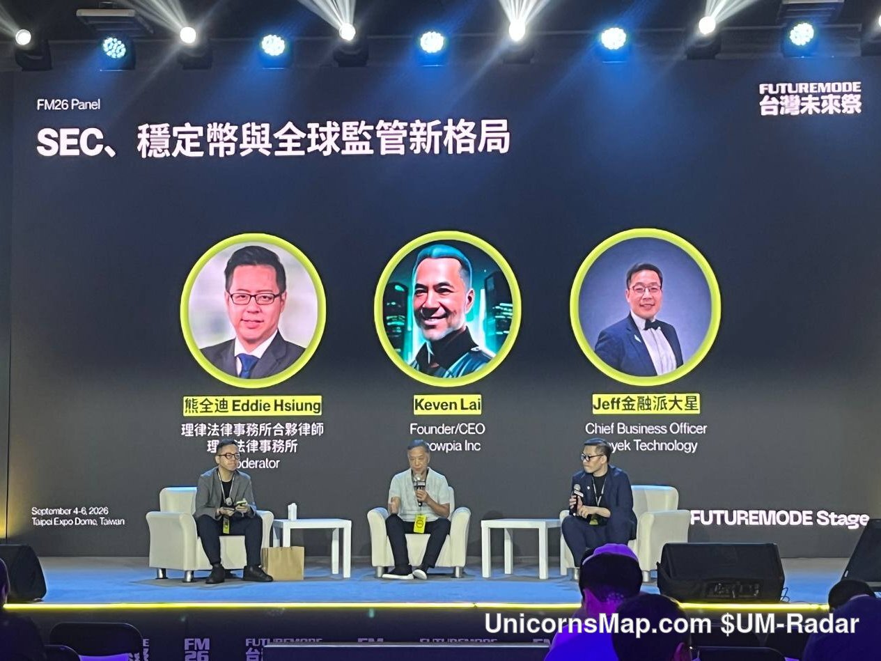 The Next Generation of Digital Finance panel at FUTUREMODE FM26, Onboard Stage, Taipei