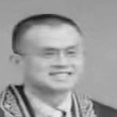 Changpeng Zhao with dombra at alem.ai, Astana — official caption card