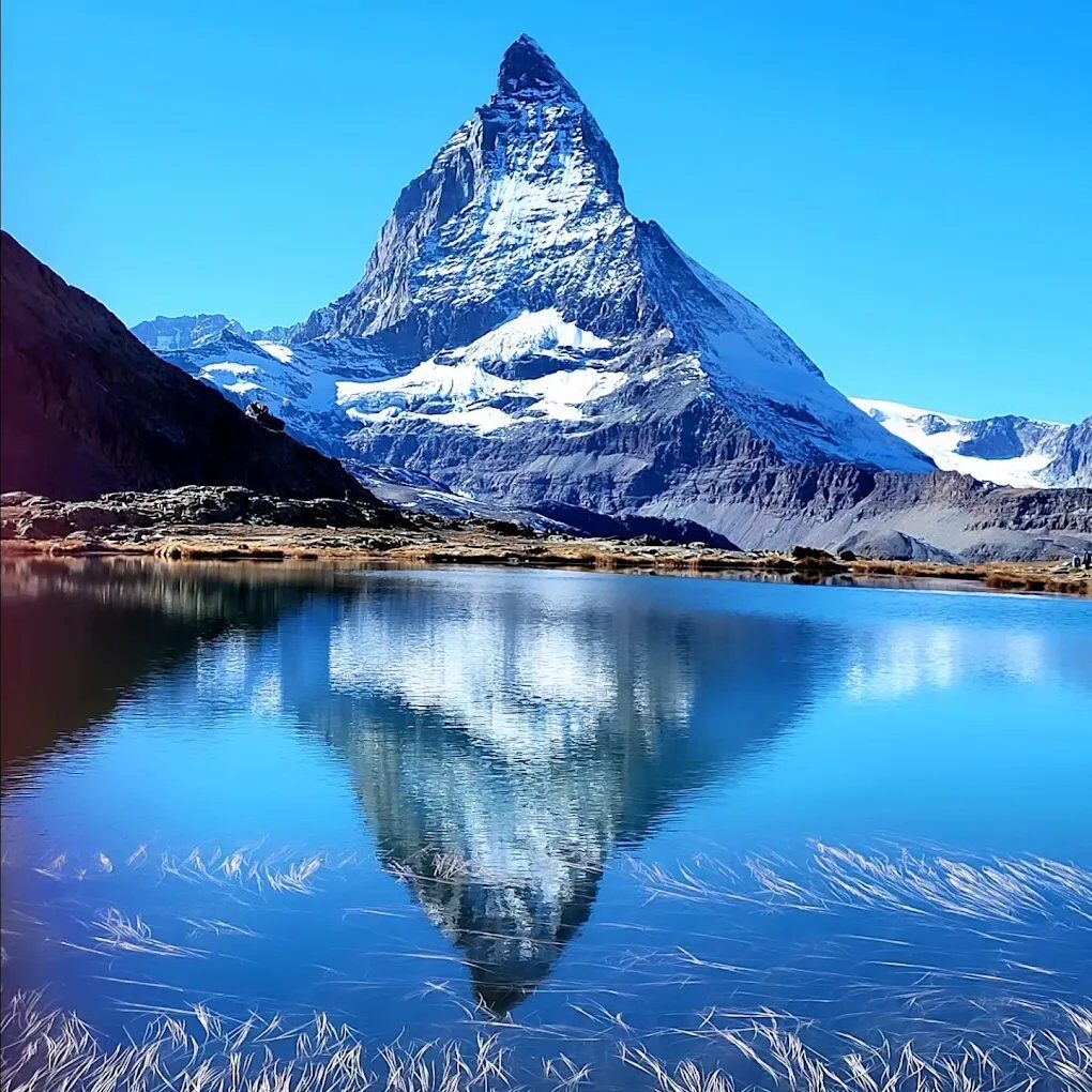 The Matterhorn, the official Frankencoin brand landmark